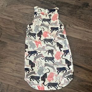 Big Cats Print Dress